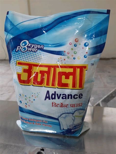 Blue 1kg Ujala Advance Detergent Powder For Laundry Packaging Type