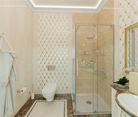 Design and visualization of Shower room on Behance