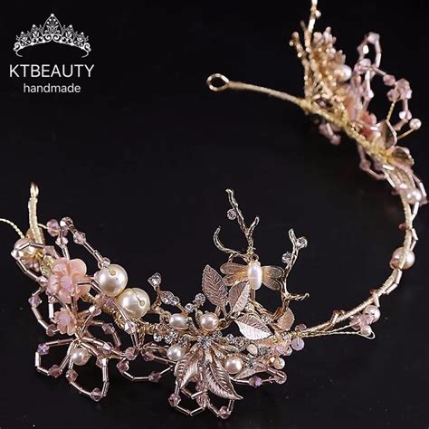 New Luxury Beauty Flowers Bridal Headband Gorgeous Bridal Hairpin