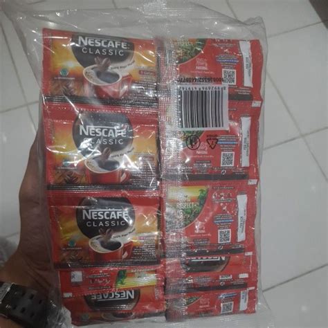 Jual Nescafe Classic Sachet Gr Bag Isi Pcs Shopee Indonesia