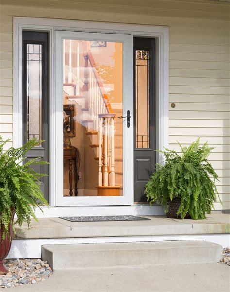 A Full View Storm Door Is A Beautiful Addition To Your Home In Both Style And Substance