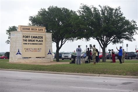 Dvids Images Fort Cavazos Main Gate Unveiling Image 1 Of 9