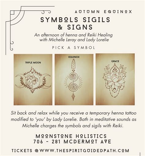 Symbols, Sigils, and Signs - Autumn Equinox Event - Winnipeg Healing ...