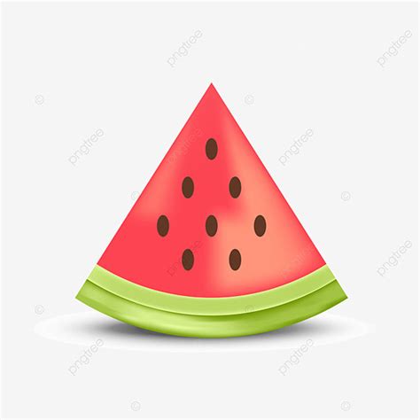 Watermelon Slice Vector Hd PNG Images, Freshly Sliced Watermelon Vector ...