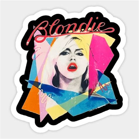 Blondie Sticker In 2024 Blondie Band Funny Stickers Blondies