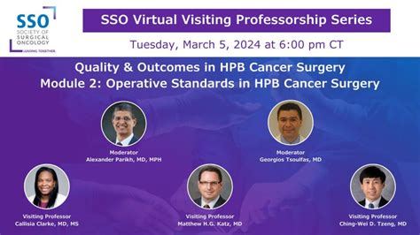 Society Of Surgical Oncology On Linkedin Join The Members Of Our Hpb