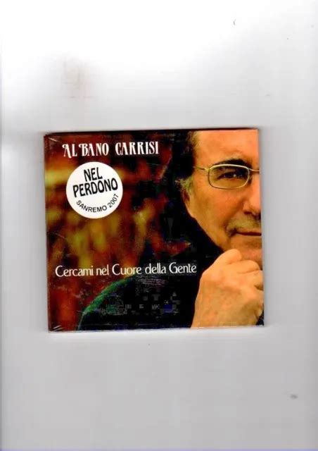 Al Bano Carrisi Cercami Nel Cuore Della Gente Cd Eur Picclick It