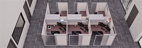 Cubicle Door - Office Cubicle with Door 53H | Office Cubicles with ...