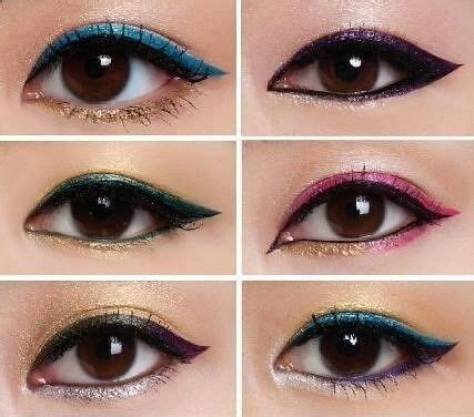 A Collection of Colorful Eyeliner Makeup Ideas for Vivacious Spring Looks - Pretty Designs