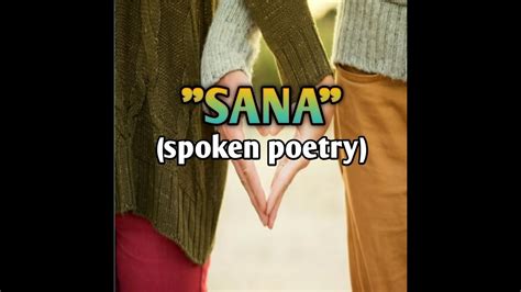 Sana Spoken Poetry Youtube