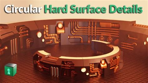 Modeling Circular Hard Surface Details Updated BlenderNation Bazaar