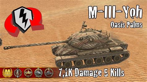 M III Yoh 7 1K Damage 5 Kills WoT Blitz Replays YouTube