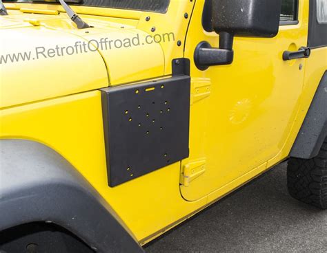 Jeep Wrangler JK Side Rotopax Mount, Driver Side – JP54-013 | Retrofit ...