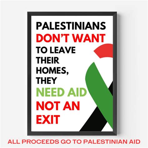 Free Palestine Poster Palestine Protest Poster Palestine Wall Etsy