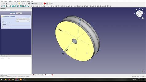 Tuto Freecad R Volution D Une Esquisse Youtube