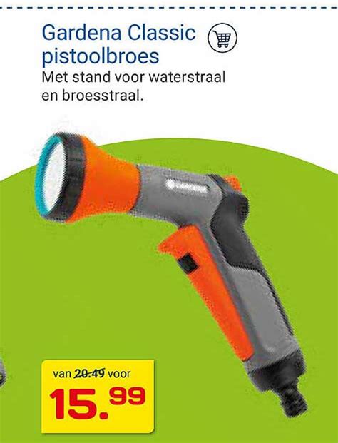 Gardena Classic Pistoolbroes Aanbieding Bij KlusWijs 1Folders Nl