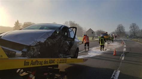 Schwerer Verkehrsunfall Auf B70 Zwischen Salzbergen Und Spelle NOZ