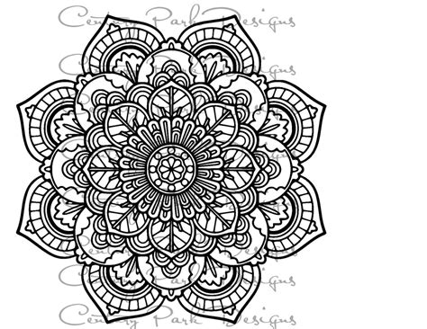 Mandala SVG File For Cricut