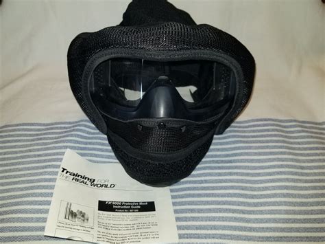 Simunition Fx 9000 Protective Mask New And Factory Sealed Free Shipping