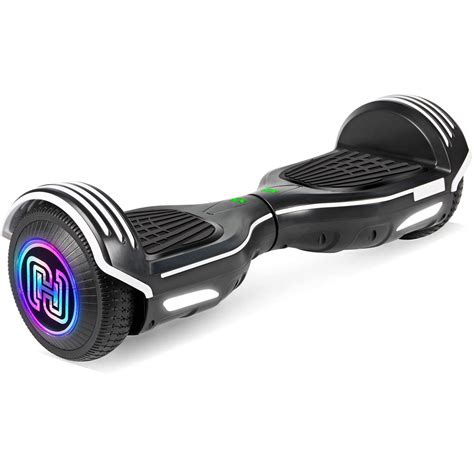 Sisigad Hoverboard With Bluetooth And Led Lights Self Balancing