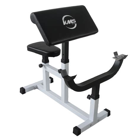 Heavy Duty Steel Preacher Arm Curl Weight Bench Bicep Gym Equipment Barbell Rack Ebay