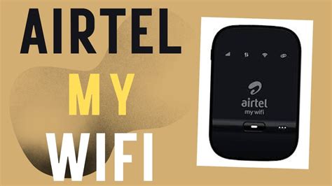 Airtel My Wifi 4g Device Unboxing And Review The Bhaderkashi