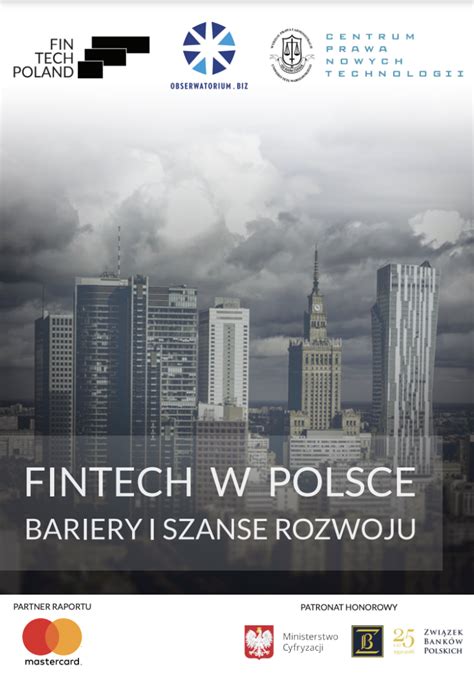 RAPORT FINTECH W POLSCE BARIERY I SZANSE ROZWOJU Fintech Poland