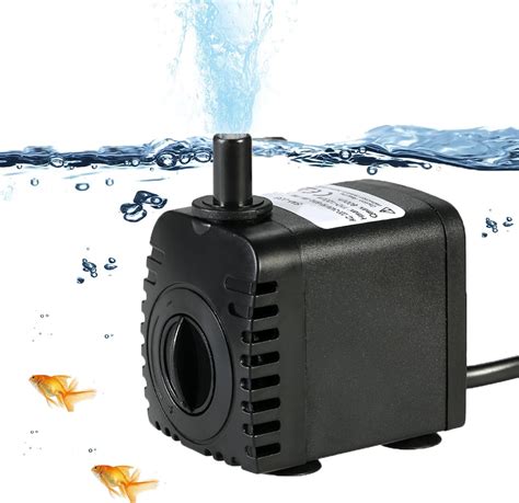 Ailgely Mini Submersible Water Pump 600L H 8W Aquarium Water Pumps