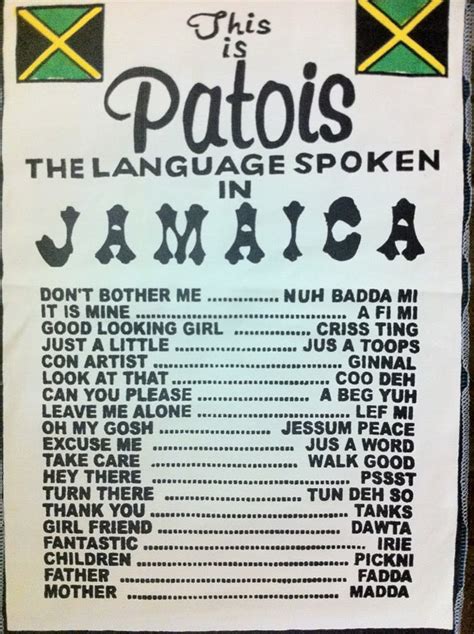 Patois Jamaica Negril Jamaica Culture