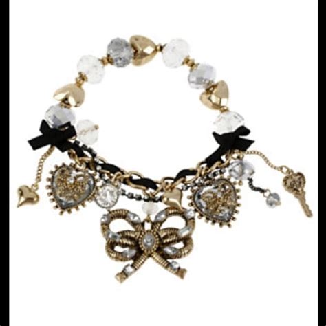 Betsy Johnson Charm Bracelet Dillards Betsey Johnson Jewelry