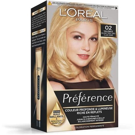 L Oréal Paris Préférence Coloration Permanente Cheveux Nuance Valence