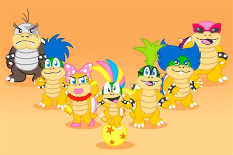 The Koopalings By Carlyonthemoon On Deviantart