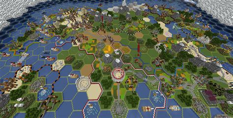 Civilization Craft Minecraft Map