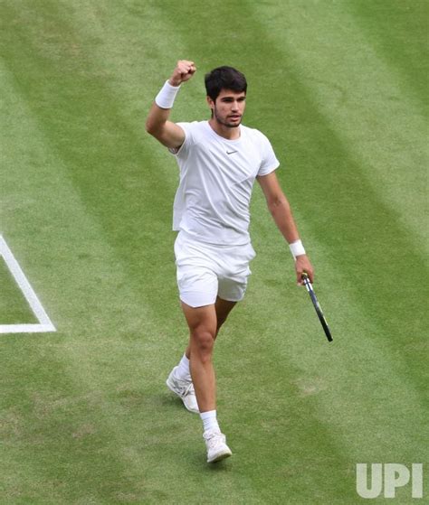 Photo Novak Djokovic Vs Carlos Alcaraz Mens Final At Wimbledon 2023