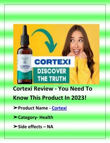 Cortexi Review You Need To Know This Product In 2023