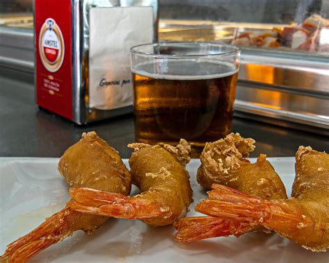 Prawn Nibbles La Boatella Tapas Bar Vvalencia Panason Flickr