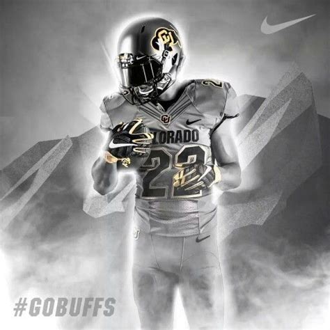 Colorado Buffalos Silver Uniforms Colorado Buffaloes Football