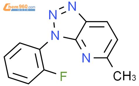 62490 31 7 3H 1 2 3 Triazolo 4 5 B Pyridine 3 2 Fluorophenyl 5