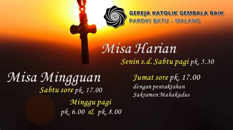 Misa Harian Masa Paskah Vi Rabu Mei Pk Wib Youtube