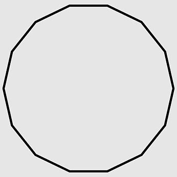 Enneadecagon Tridecagon Icosagon Nonagon Dodecagon Regular