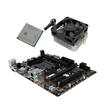 Комплект для апгрейда материнская плата MSI A68HM-E33 V2 + процессор ...