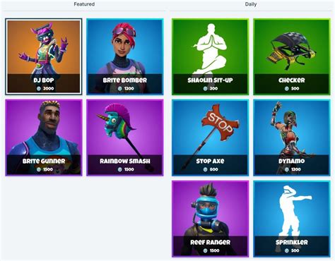 Fortnite Item Shop January 3rd - All Fortnite Skins and Cosmetics ...