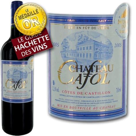 Château Cafol Côtes de Castillon 2005 La cave Cdiscount