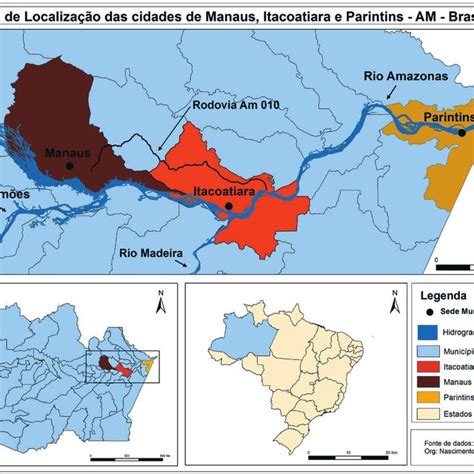 Origem Dos Alunos Da UFAM E UEA De Parintins Fonte Acervo Nepecab