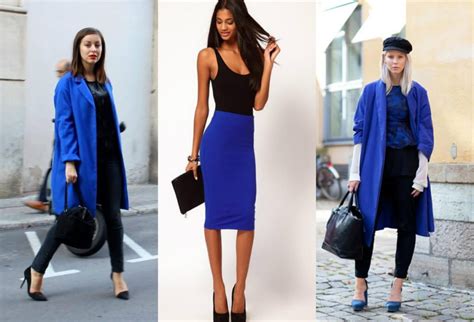 Синий цвет - с чем сочетается в одежде - советы и рекомендации