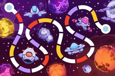 Juego De Mesa Espacial Ni O Fantas A Universo Acertijo Laberinto