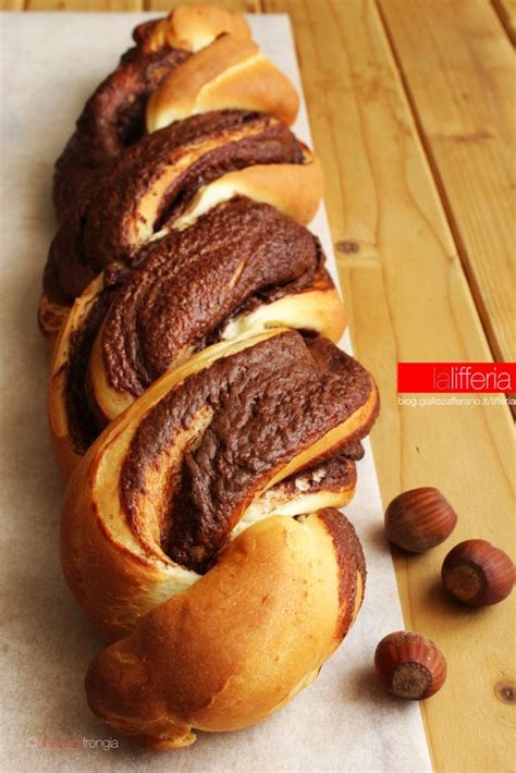 Treccia Di Pan Brioche Alla Nutella Ricette Dolci Con Nutella