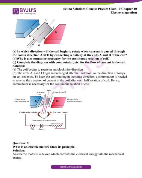 Selina Solutions Class 10 ConciseSelina Solutions Concise Physics Class