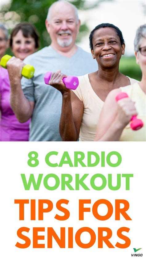 8 Cardio Workout Tips for Seniors | Cardio workout, Cardio, Fitness tips