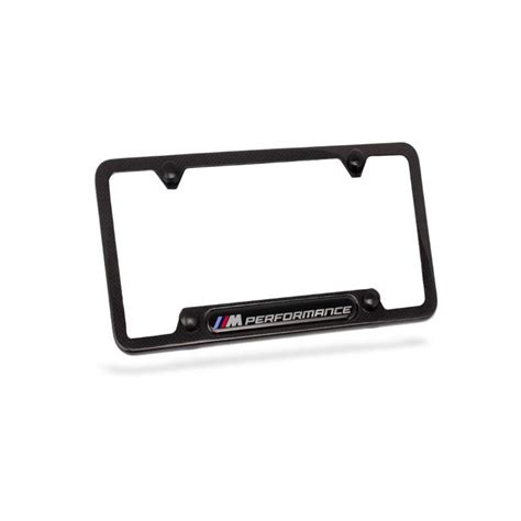 Genuine BMW - M Performance Carbon Fiber License Plate Frame – european ...